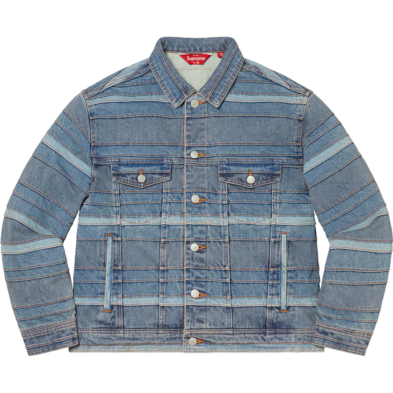 メンズSupreme 22AW Layered DenimTruckerJacket - Gジャン/デニム ...