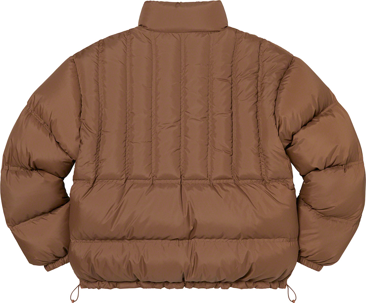 Supreme Flannel Reversible Puffer Jacket