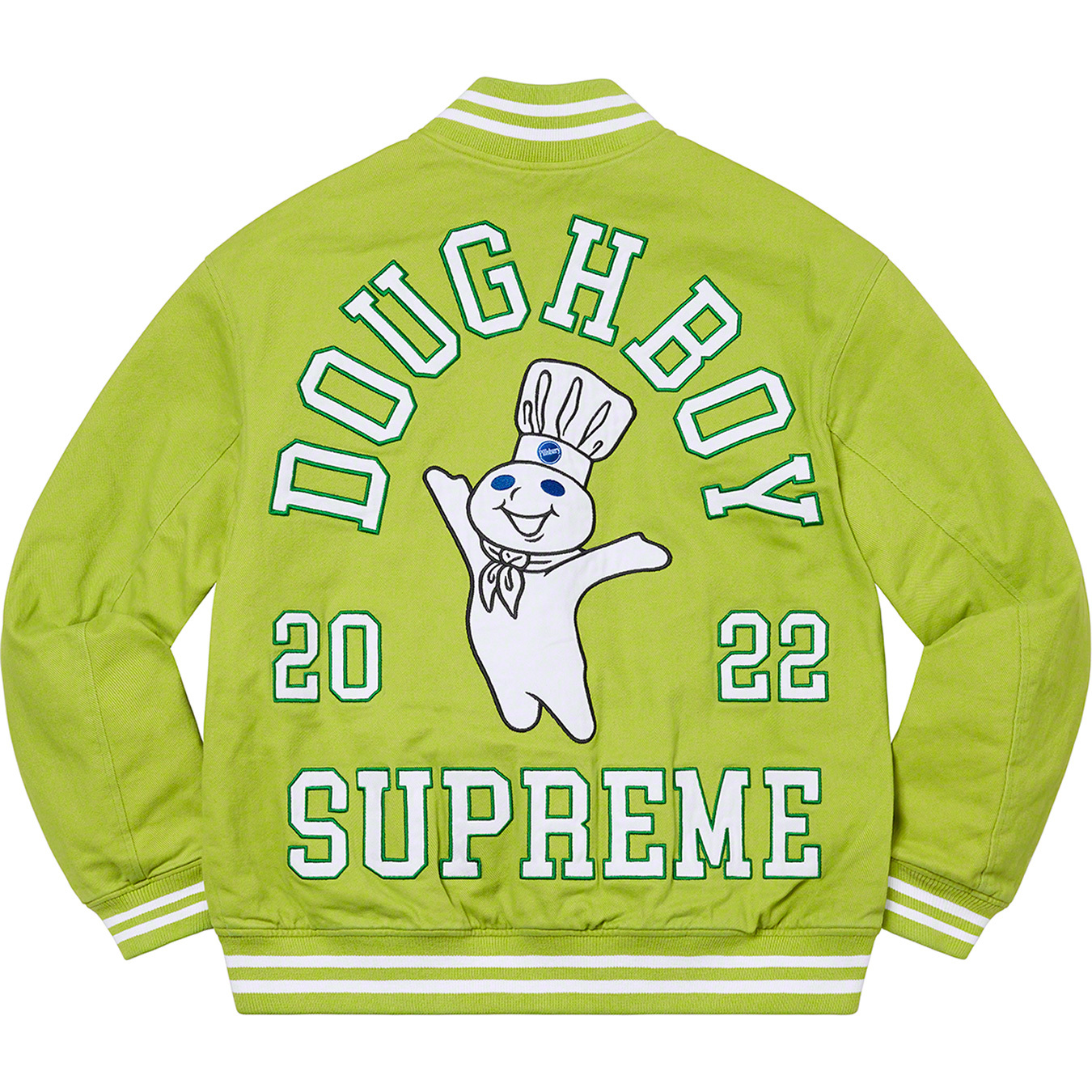 Supreme®/Mitchell & Ness® Doughboy Twill Varsity Jacket