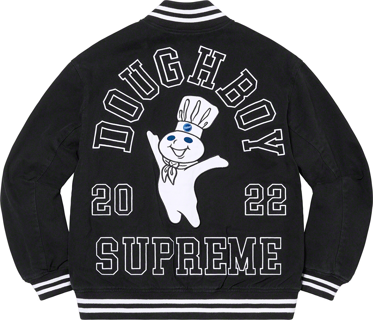 Supreme Supreme®/Mitchell & Ness® Doughboy Twill Varsity Jacket