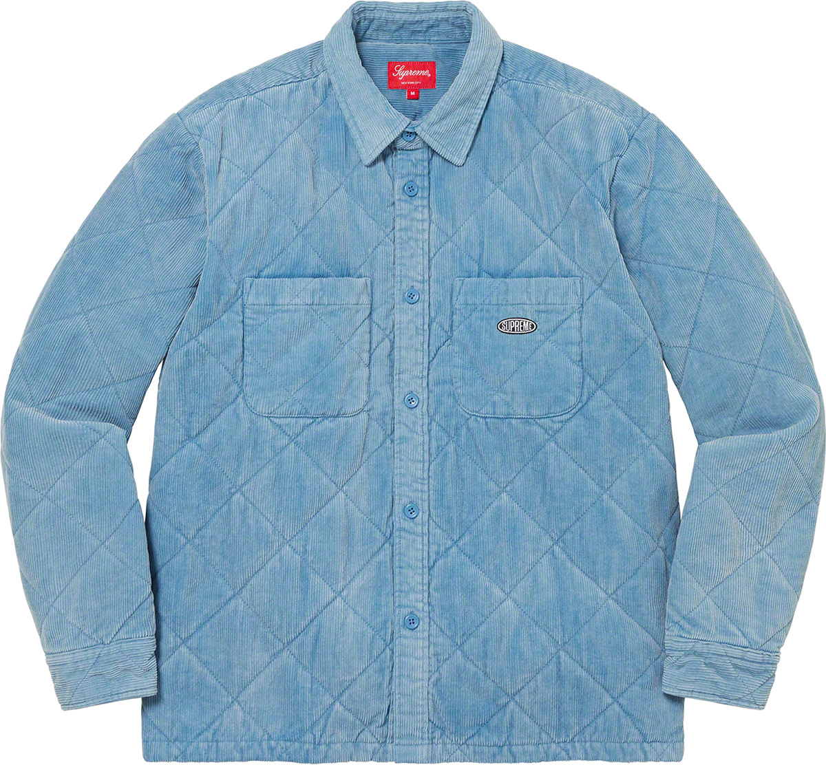 Supreme Quilted Corduroy Shirt