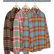 シュプリーム 22FW Plaid Flannel Shirt チェックシャツ