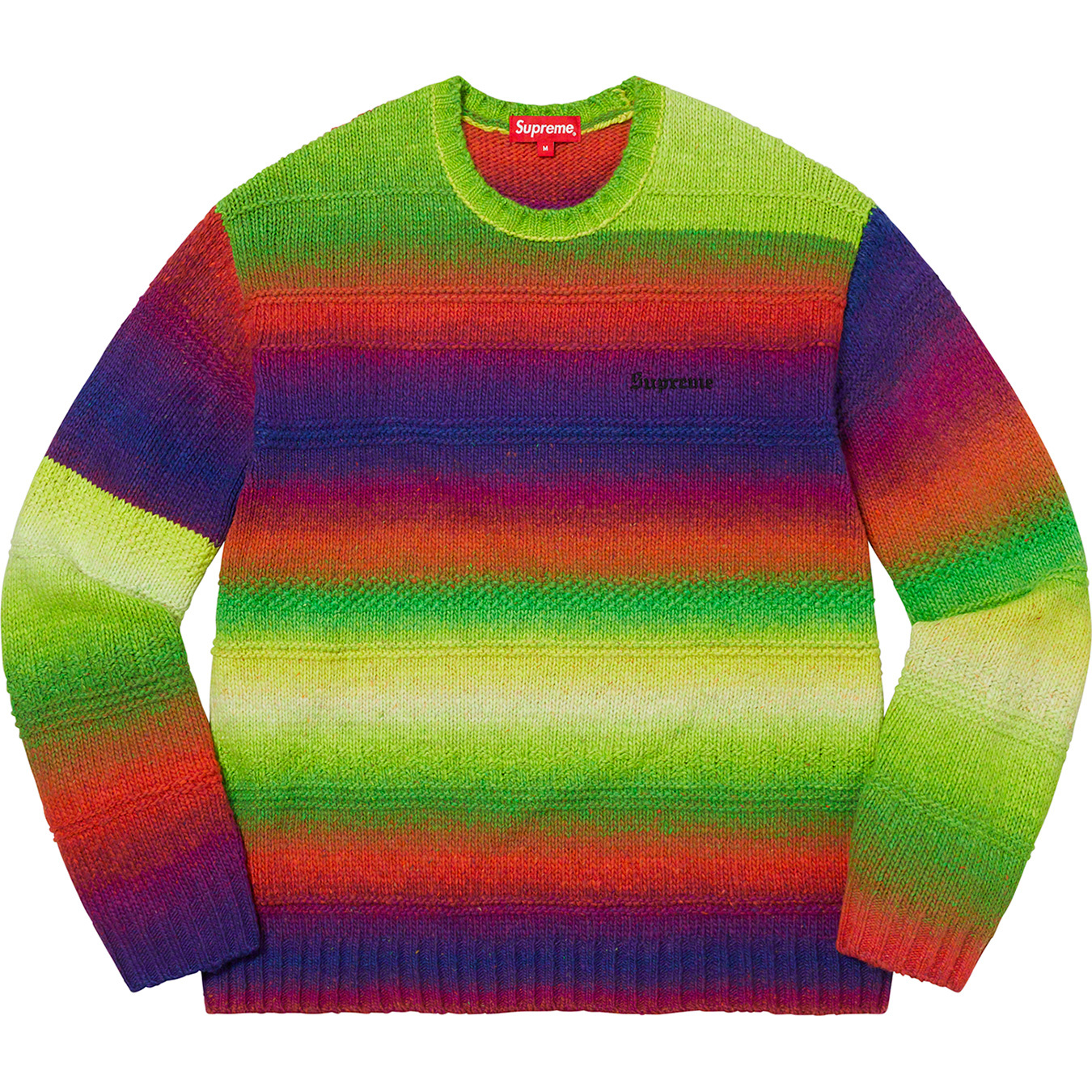 Supreme Gradient Stripe Sweater