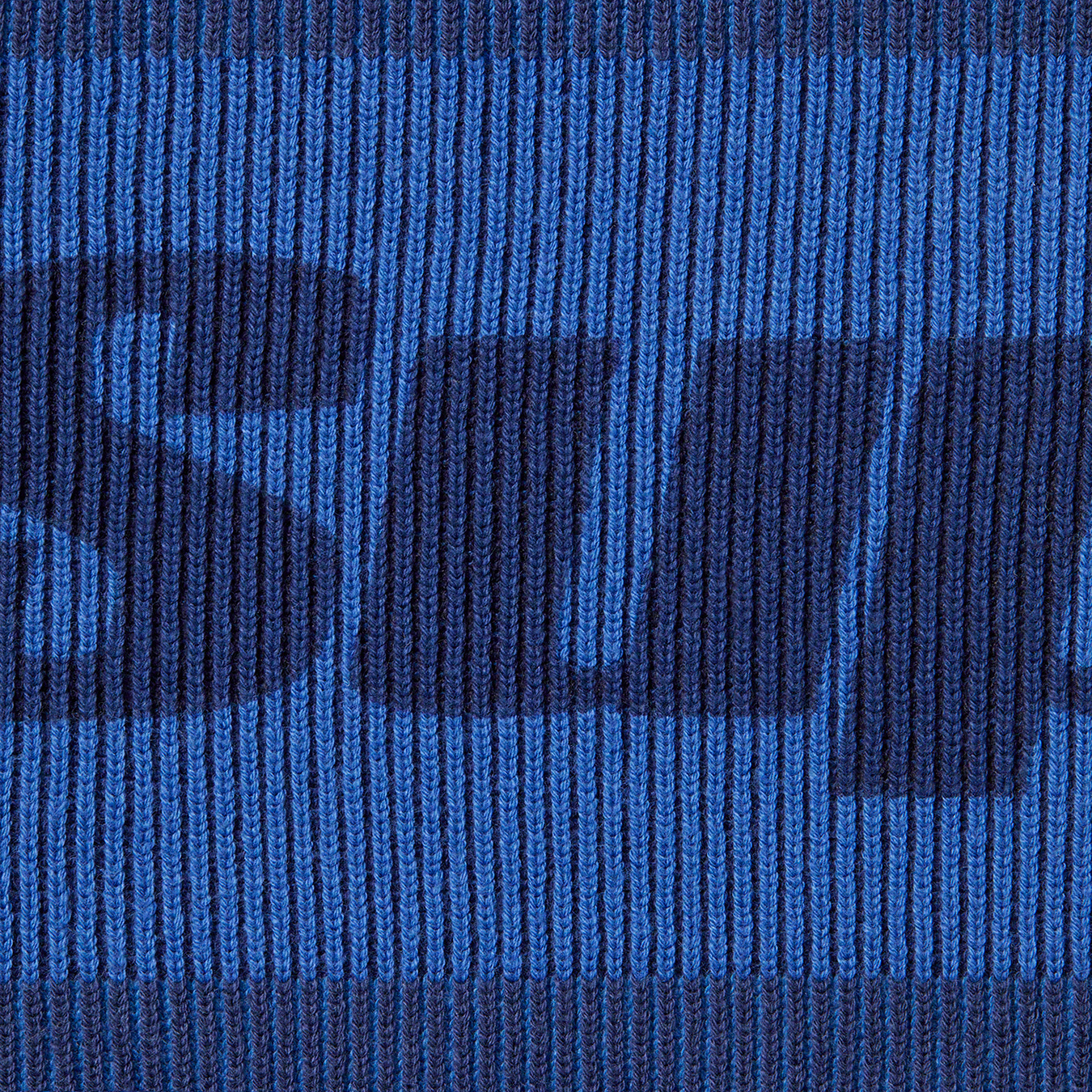 Supreme 2-Tone Ribbed Zip Up Sweater
