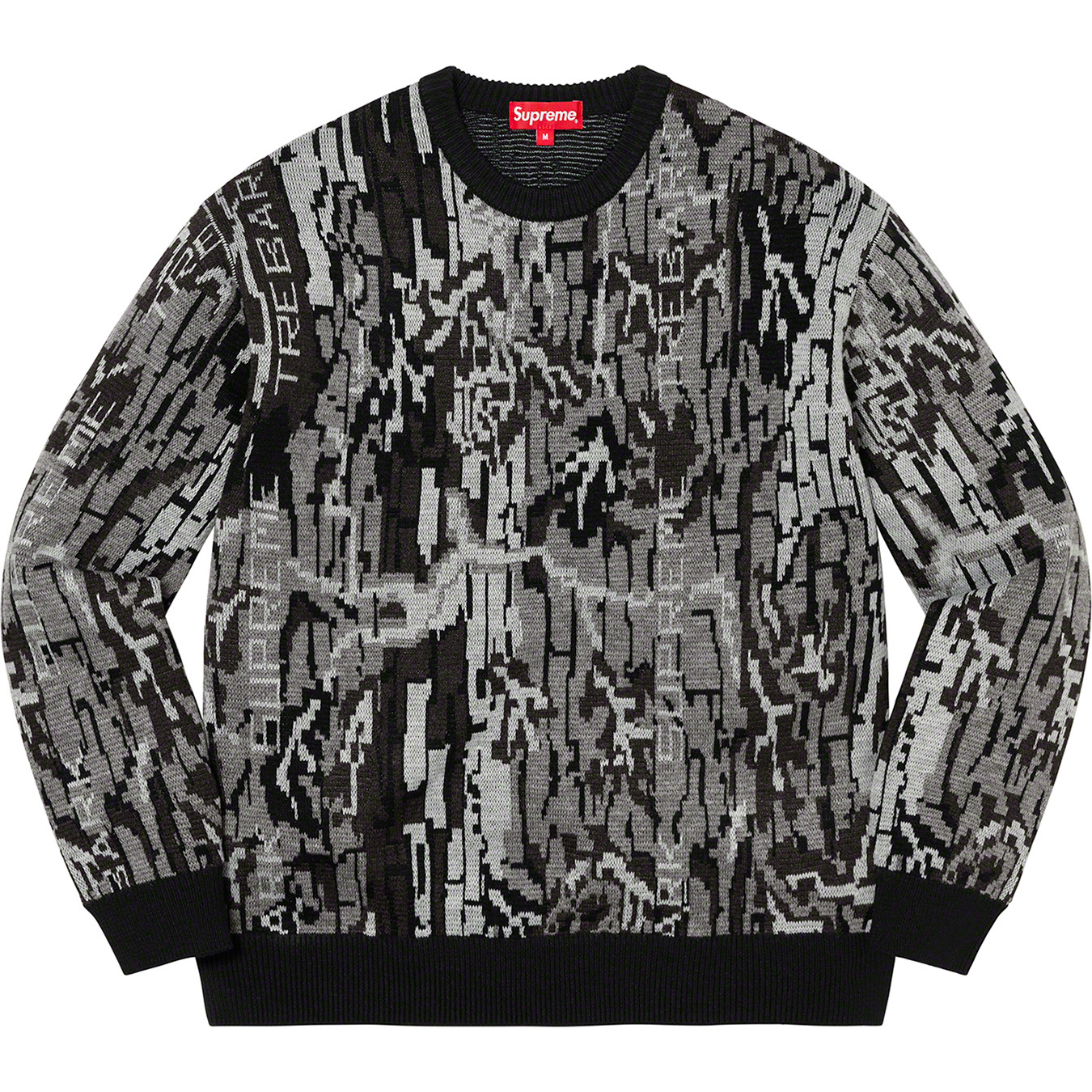 Trebark Camo Sweater | Supreme 22fw