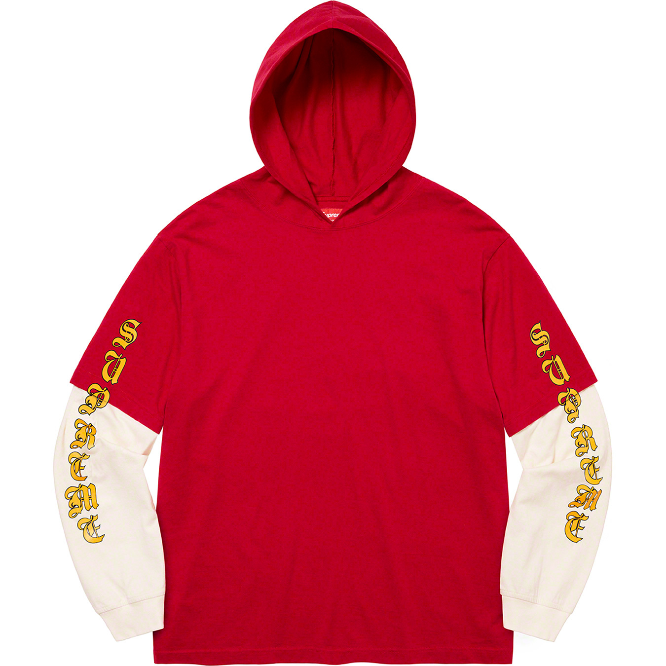 Supreme Layered Hooded L/S Top