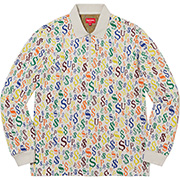 Supreme Currency Jacquard Zip L/S Polo