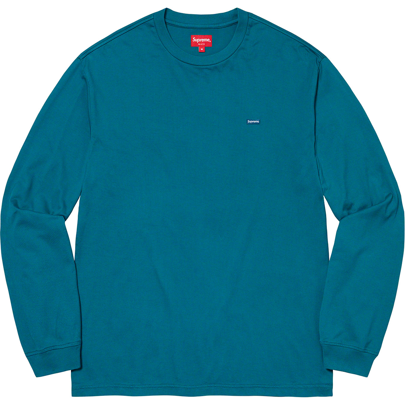 supreme small box L/S Tee DarkBrown Mサイズトップス