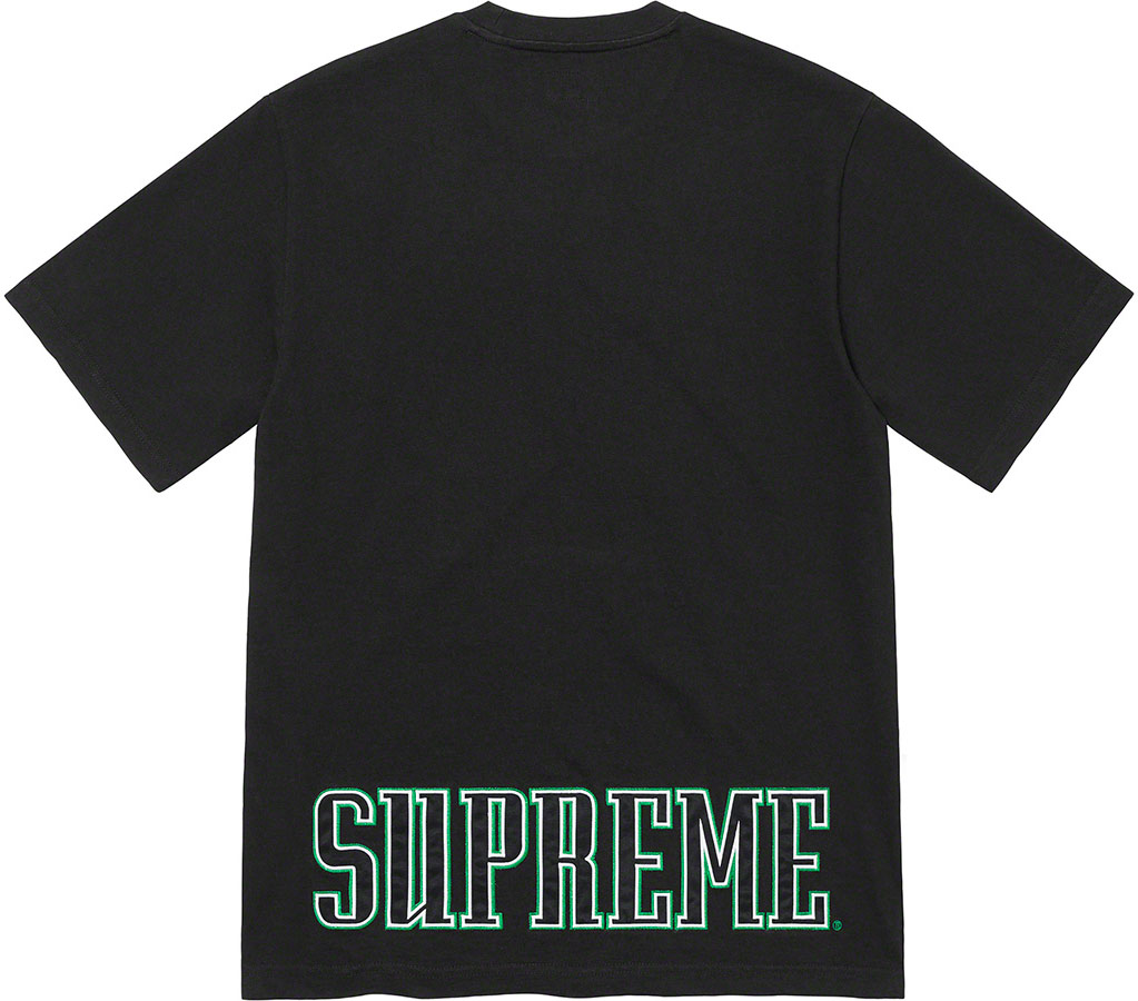 Supreme Supreme Contrast Appliqué S/S Top