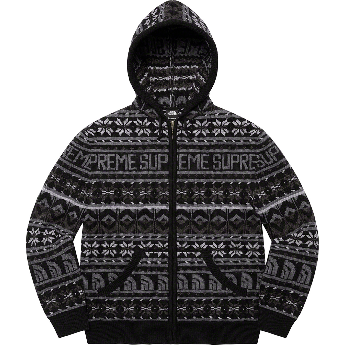 Supreme®/The North Face® Zip Up Hooded Sweater