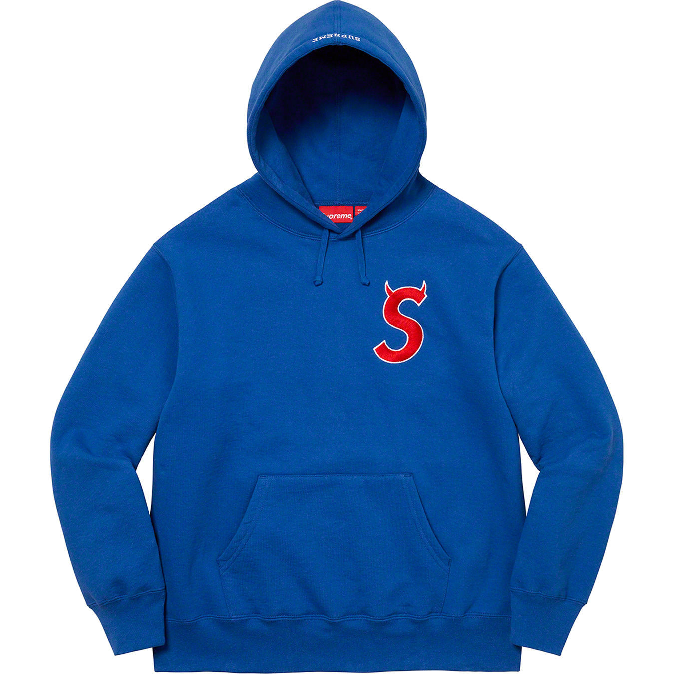 Supreme S Logo hoodie着用回数は10回ほどです