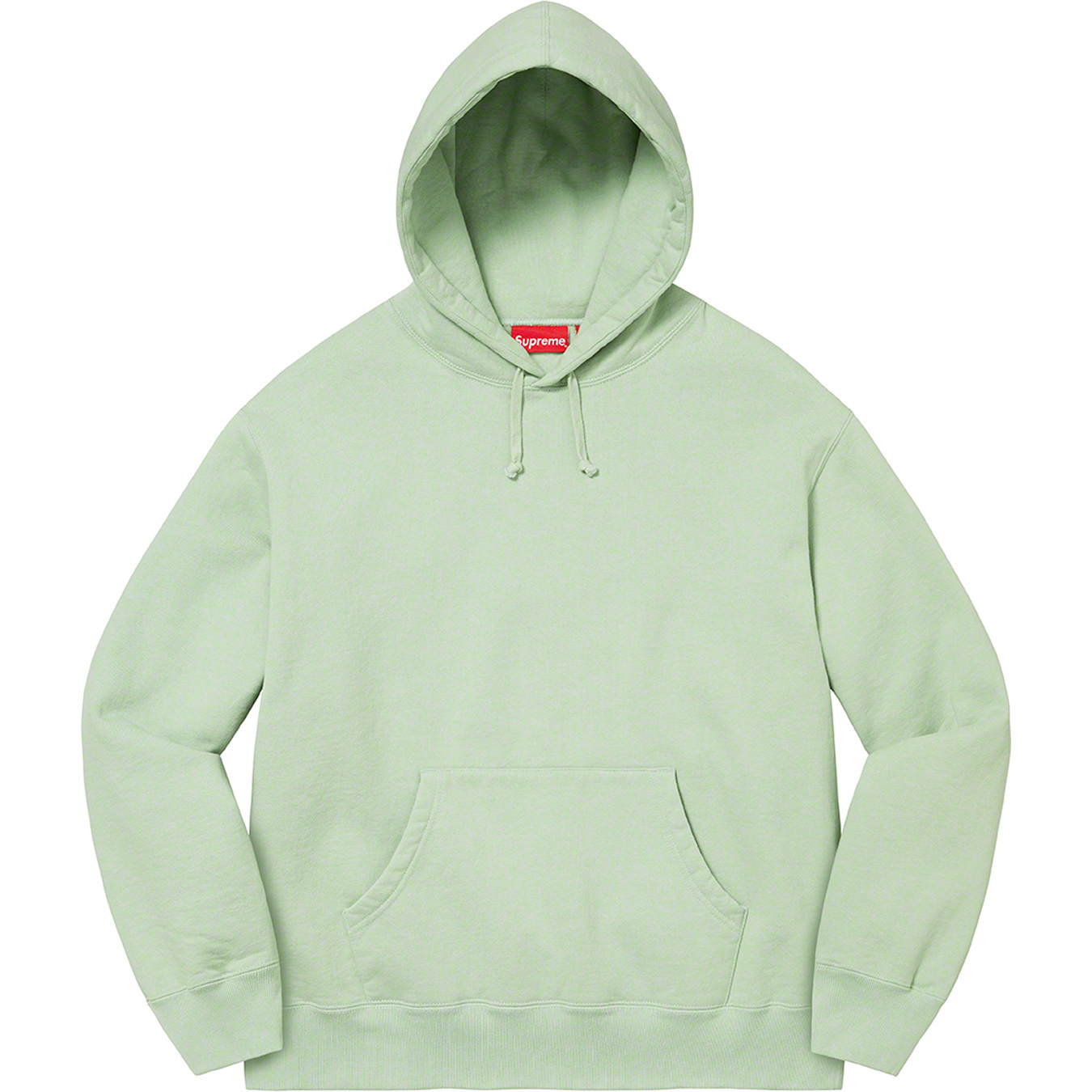 Supreme Satin Appliqué Hooded Sweatshirt