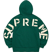 Supreme Faux Fur Lined Zip Up Hooded Sweatshirt