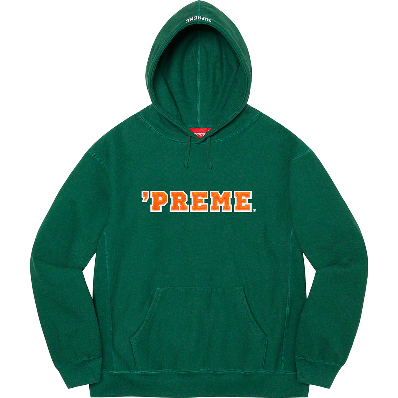 Supreme PremeHooded Sweatshirt DarkGreen