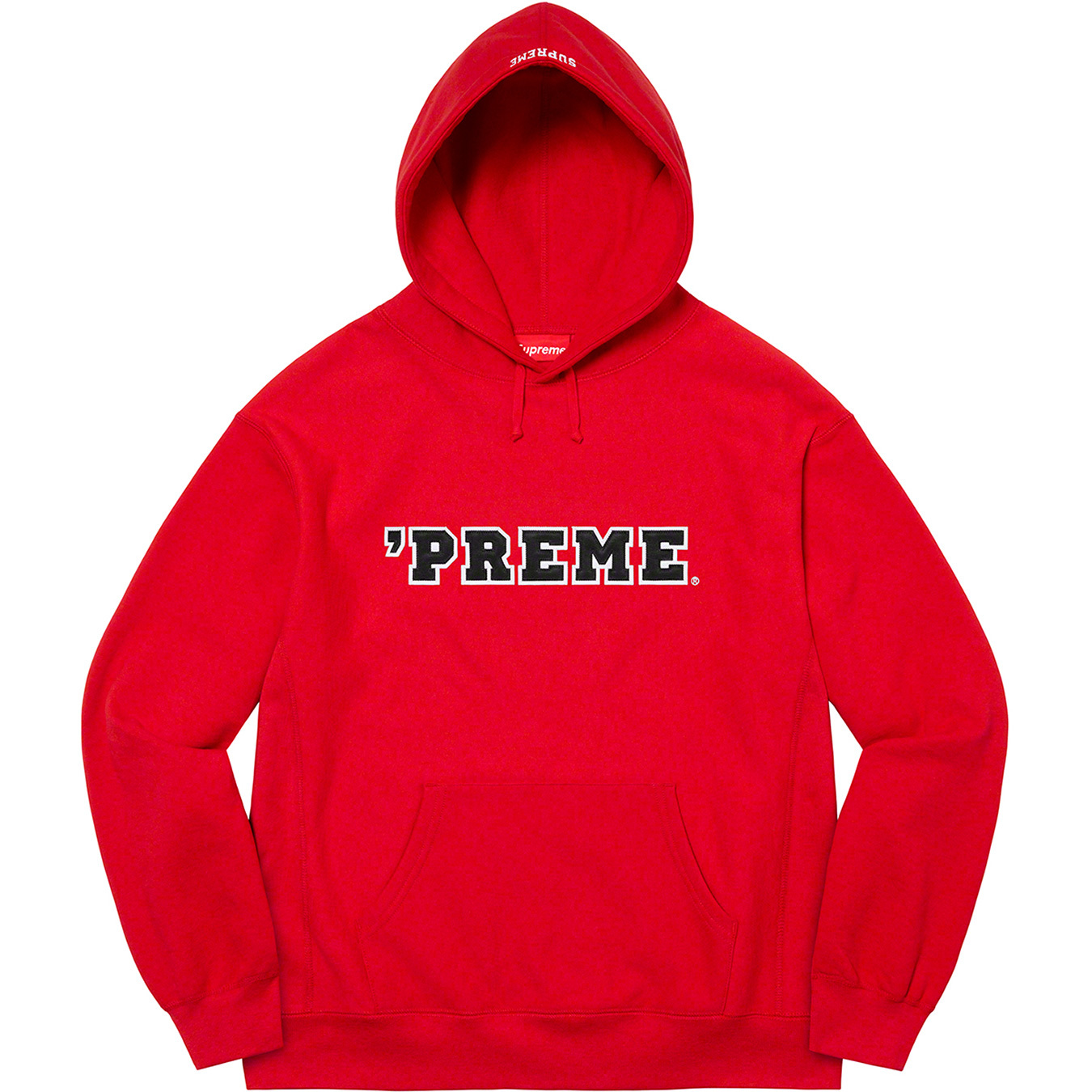 Supreme 'Preme Hooded Sweatshirt
