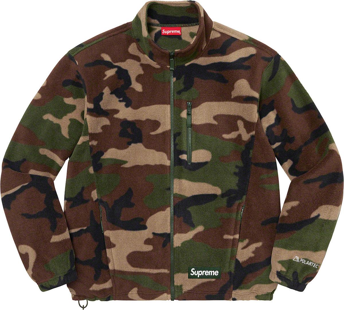 Supreme Polartec® Zip Jacket シュプリーム カモ-