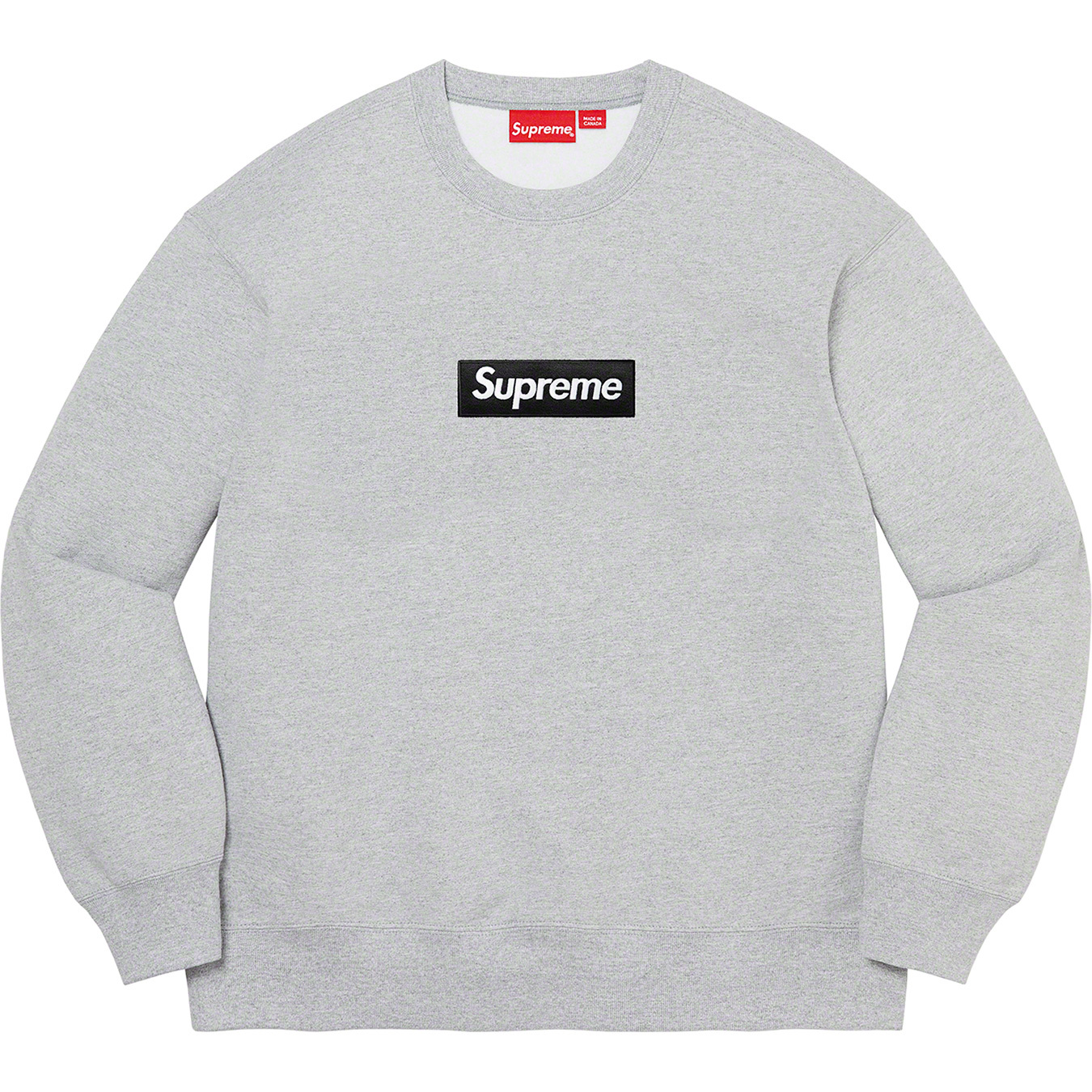 2022 Supreme Box Logo Crewneck grey S