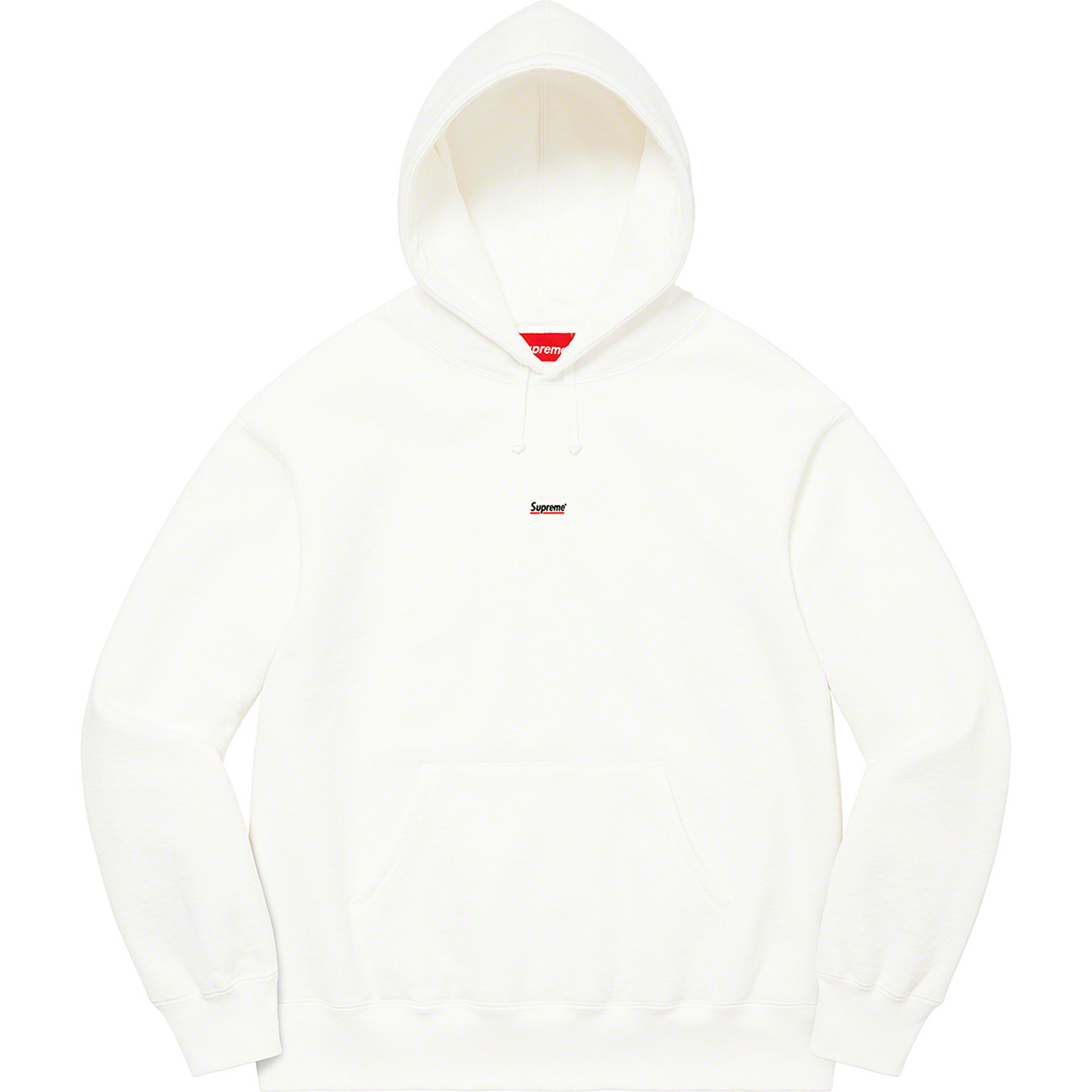 SUPREME シュプリーム 22AW Underline Hooded Sweatshirt アンダーライン ロゴプリント プルオーバー スウェットパーカー イエロー