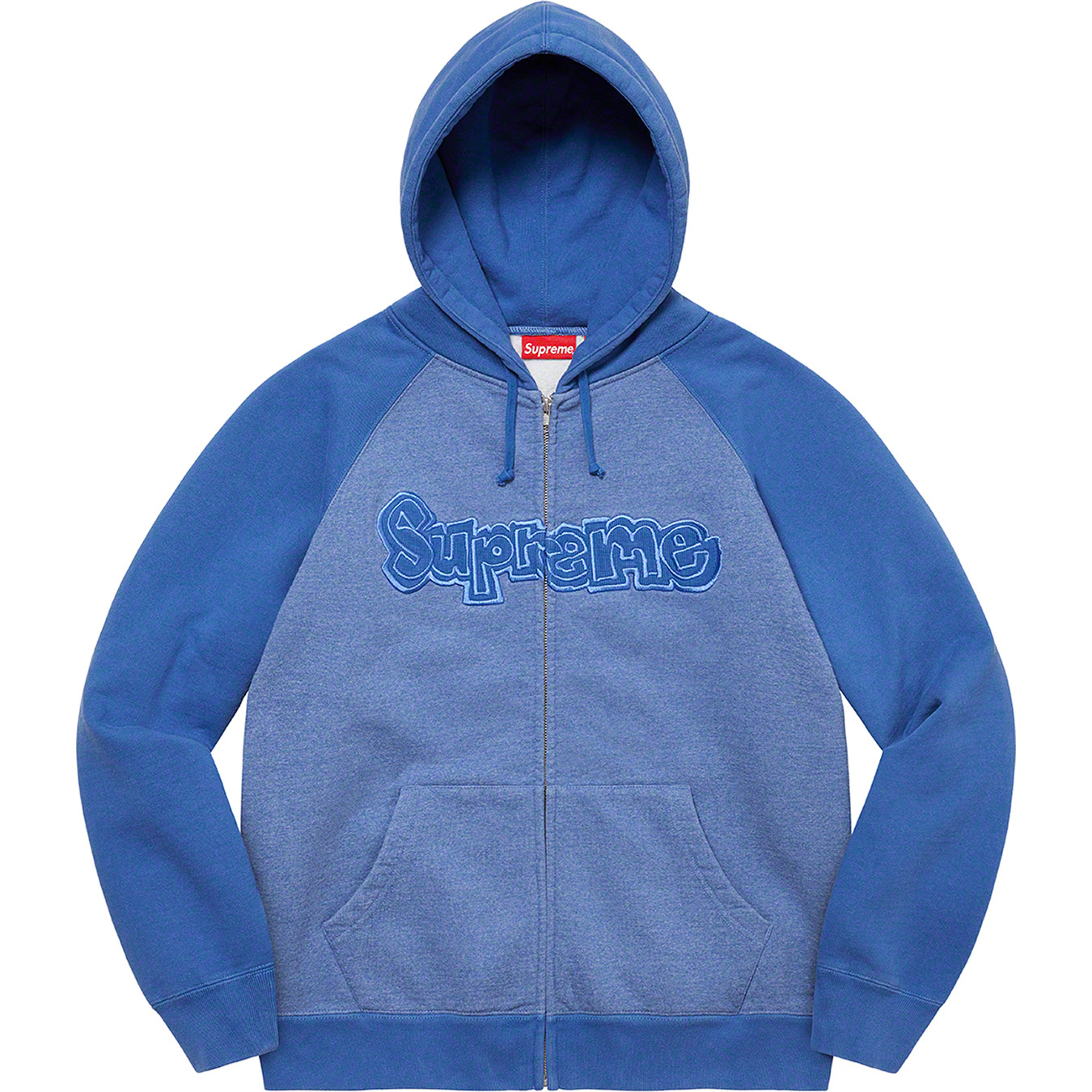 Supreme Gonz Appliqué Zip Up Hooded Sweatshirt