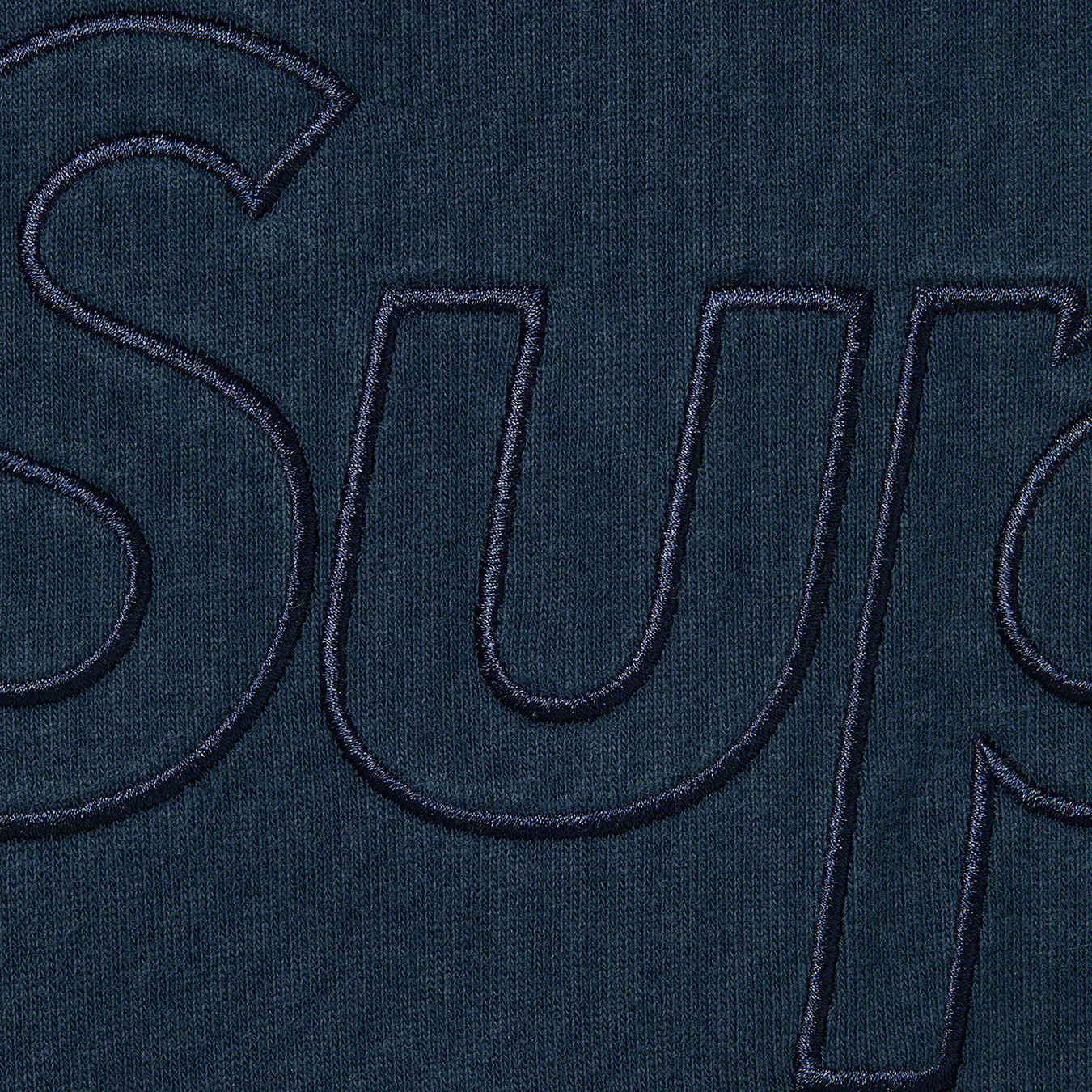 Supreme Washed Half Zip Pullover