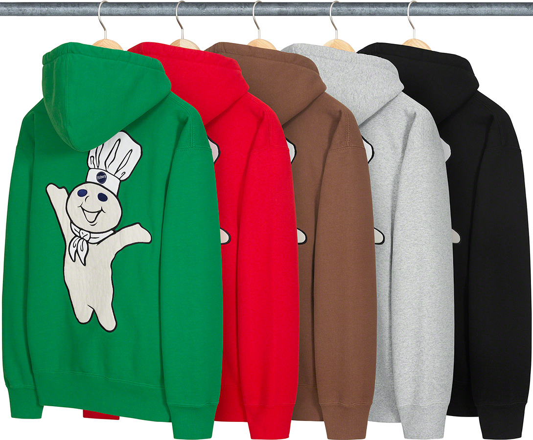 Doughboy Zip Up Hooded Sweatshirt | Supreme 22fw