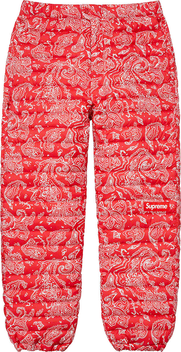 Supreme Supreme Micro Down Pant