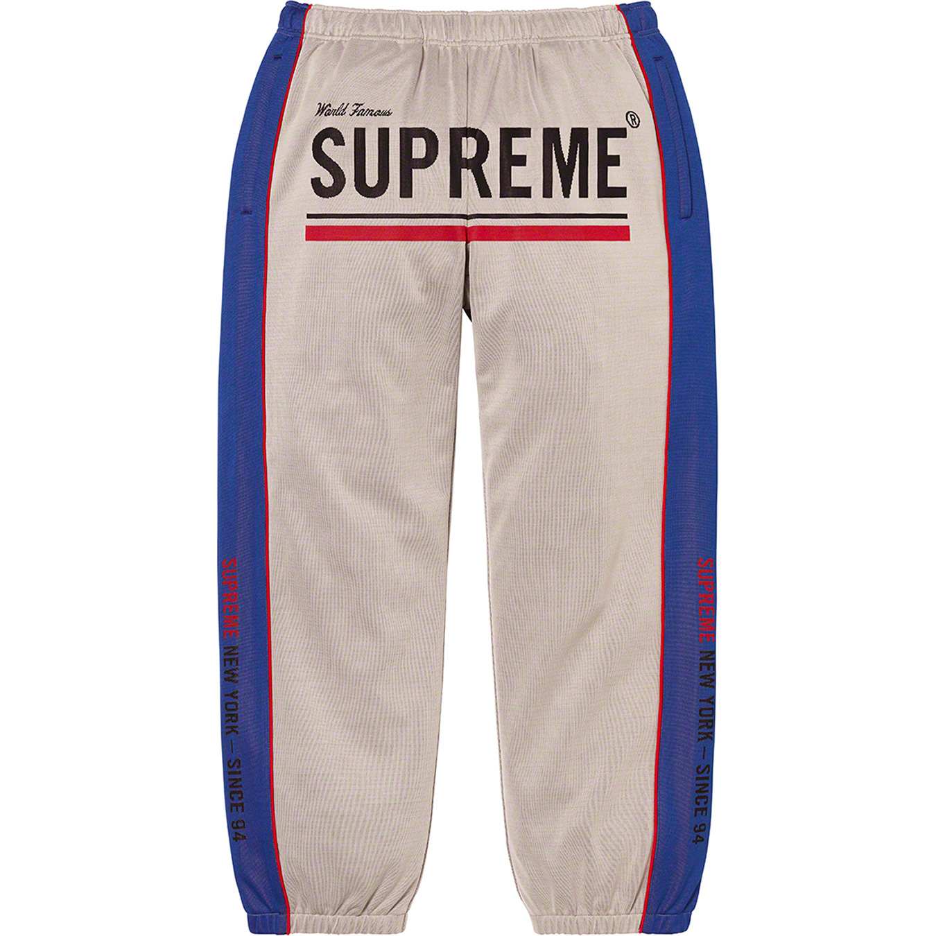 Supreme World Famous Jacquard Track Pant