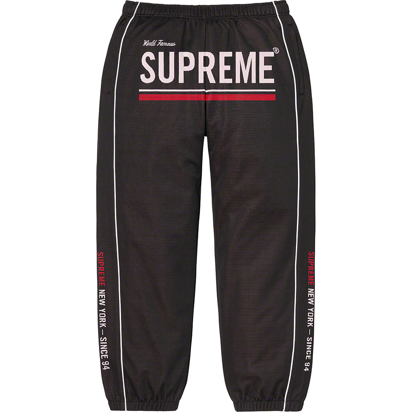 Supreme World Famous Jacquard Track Pant