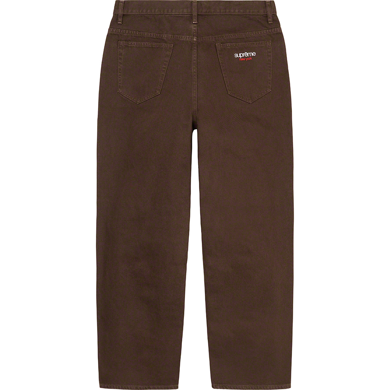 週末限定セール Supreme Baggy Jean Brown デニム/ジーンズ