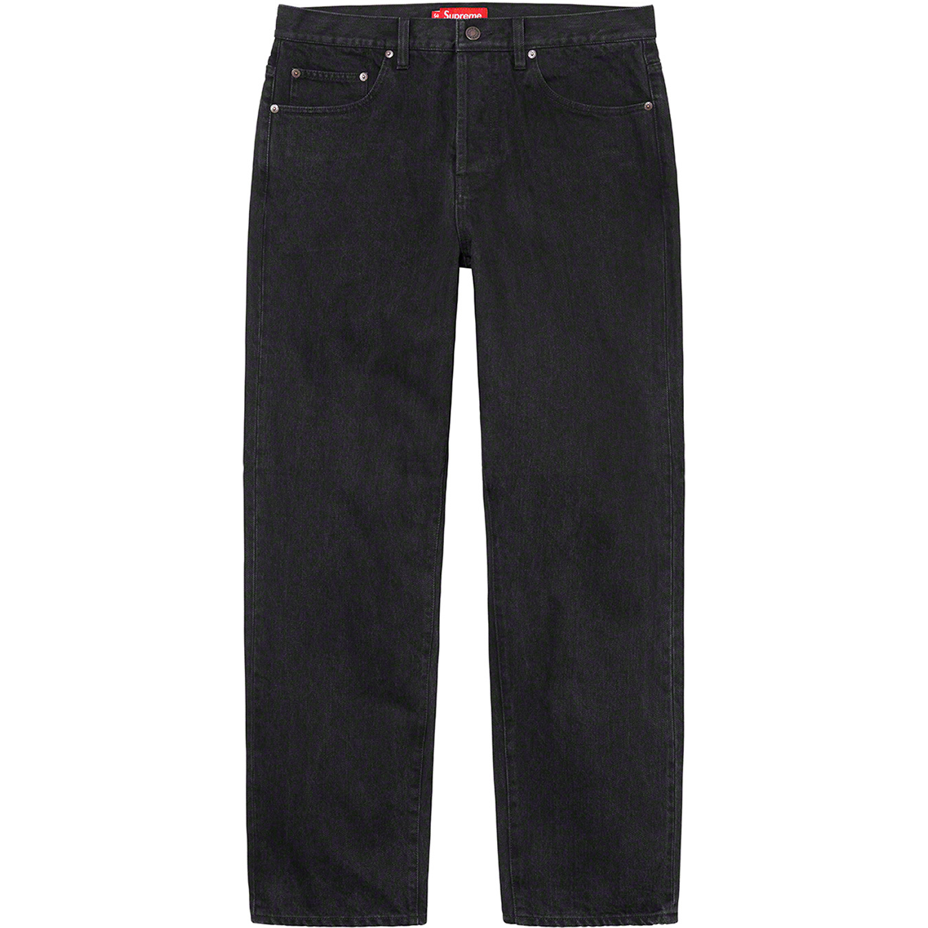 Stone Washed Black Slim Jean | Supreme 22fw