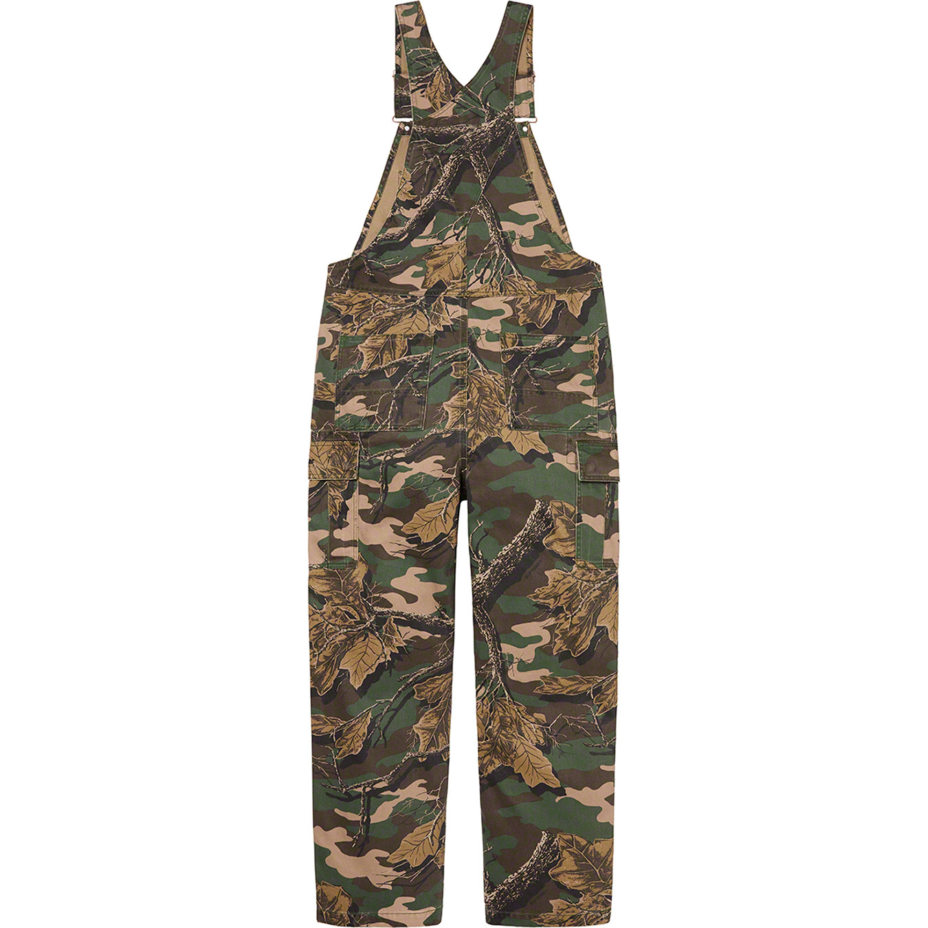 Supreme Cargo Denim Overalls オーバーオール カモ - サロペット