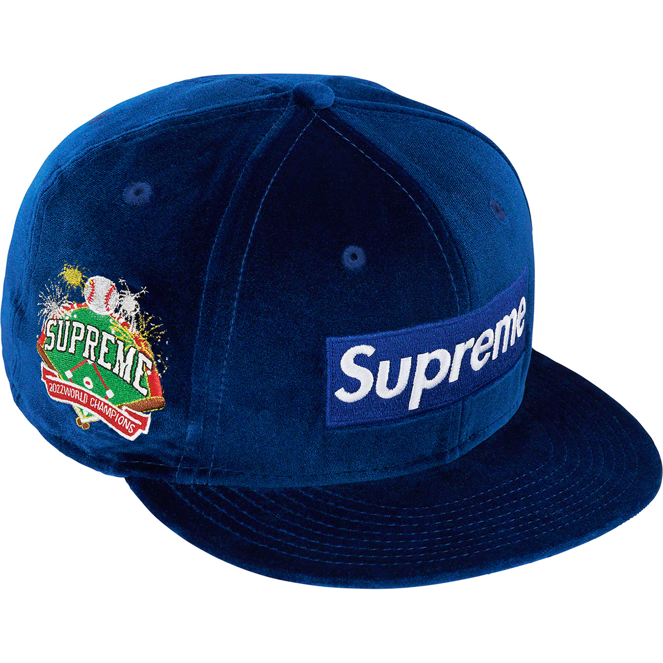 supreme champions box logo new era 7 3/8キャップ