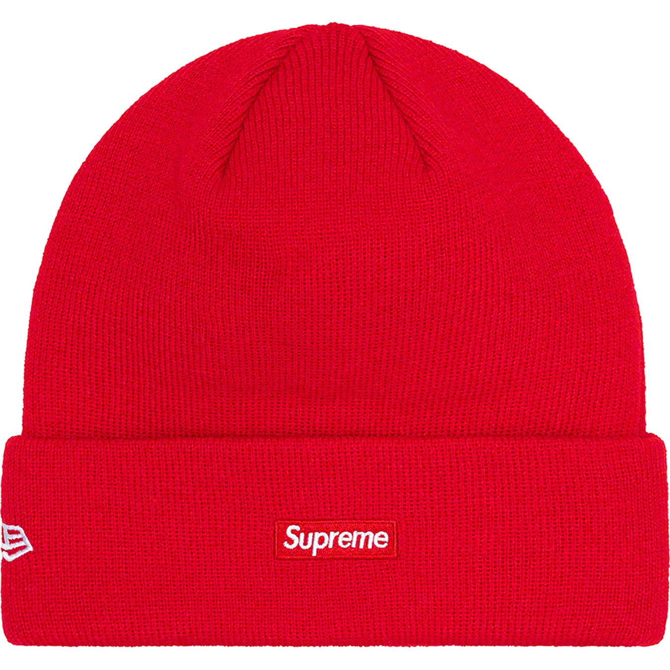 79 完売品 Supreme New Era S Logo Beanie レッド-