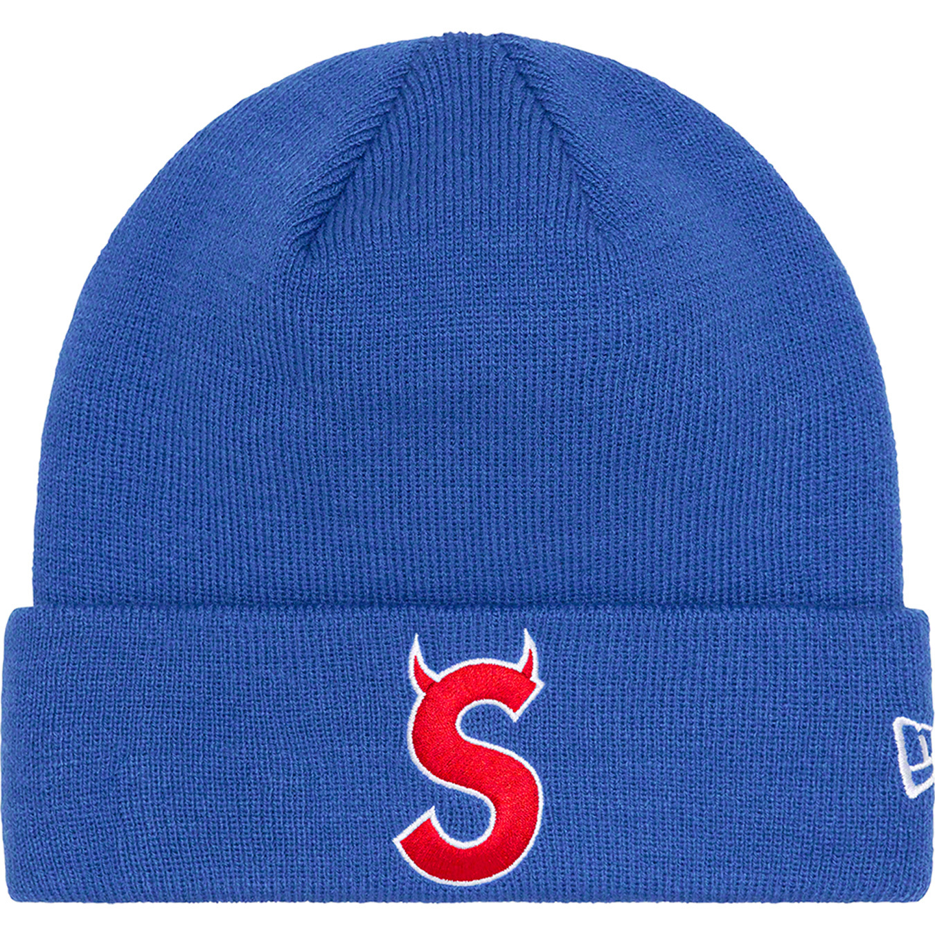 Supreme New Era S Logo Beanie Royal