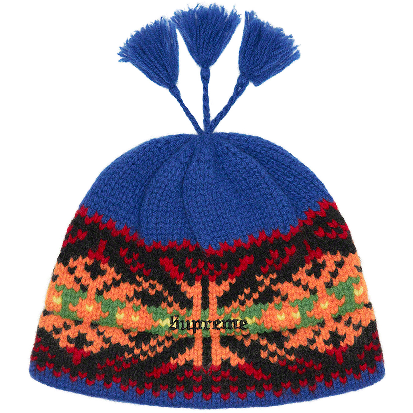 Supreme Tassel Beanie