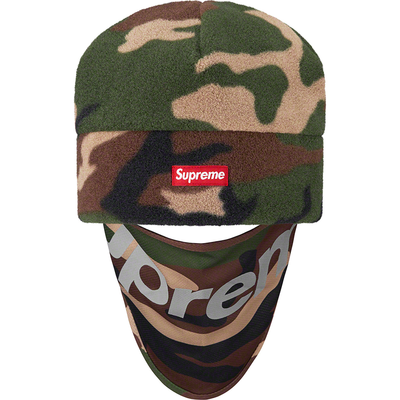 【新品】Supreme  Polartec Facemask Beanie