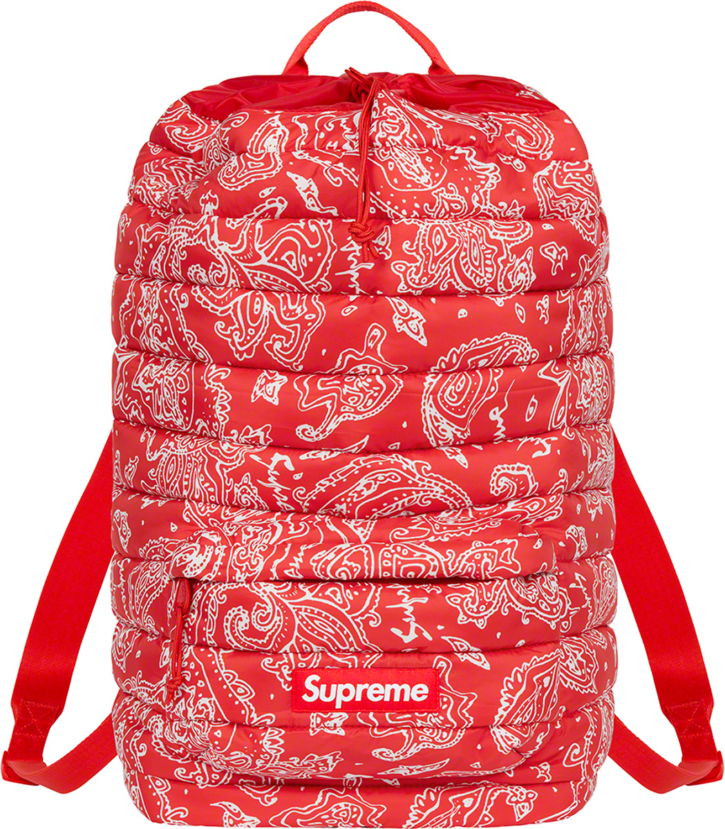 Supreme Puffer Backpack