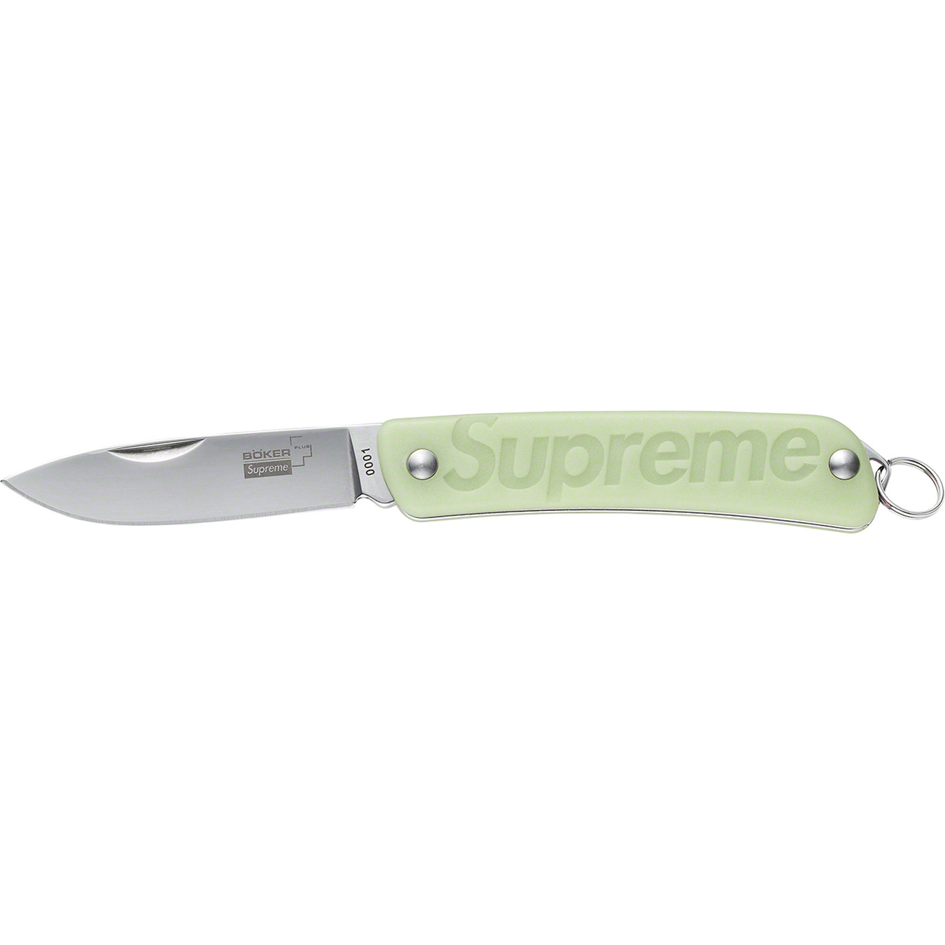 Supreme®/Boker Glow-in-the-Dark Keychain Knife