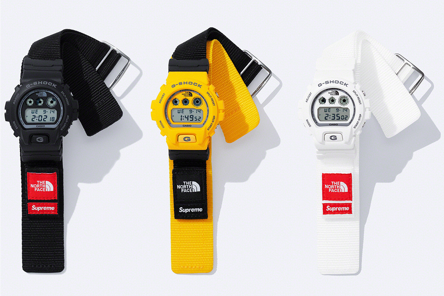 【即日発送】Supreme × ︎The North Face × G-Shock 腕時計(アナログ) 時計 レディース 【新発売】
