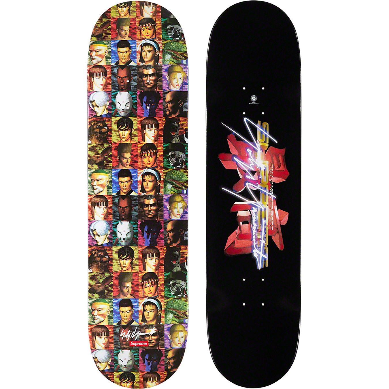 Supreme®/Yohji Yamamoto® TEKKEN™ Skateboard