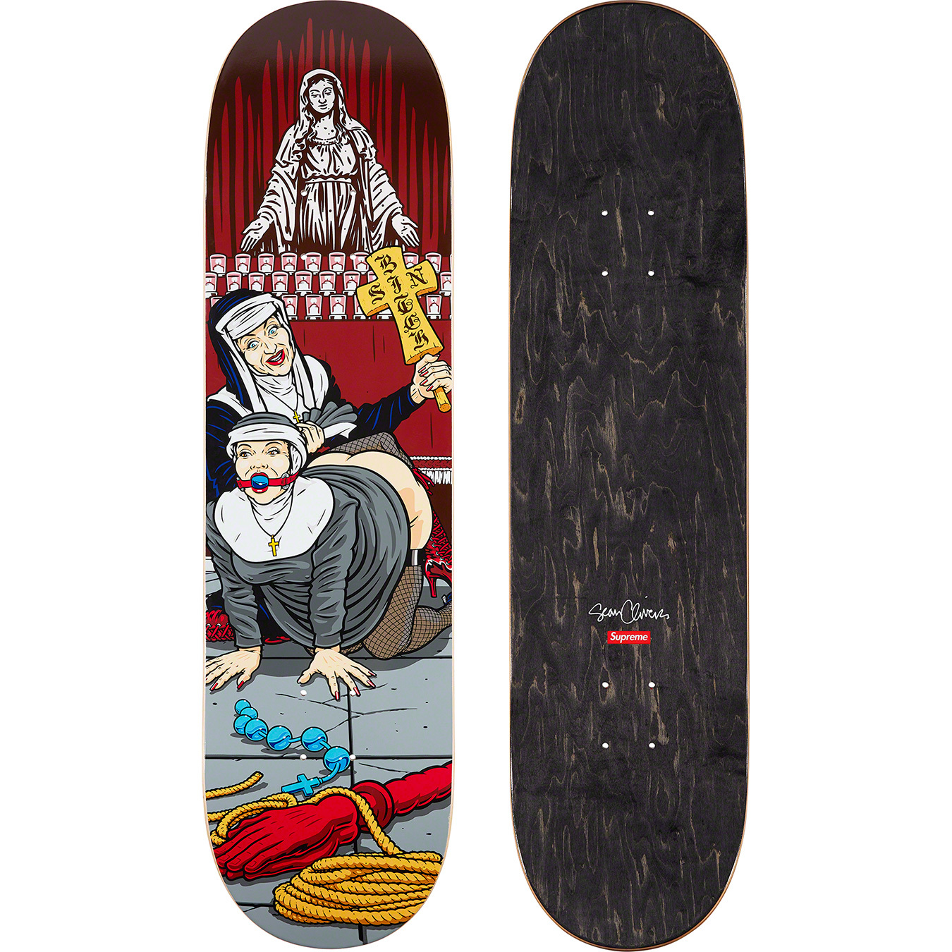 Supreme Nuns N Guns Skateboard