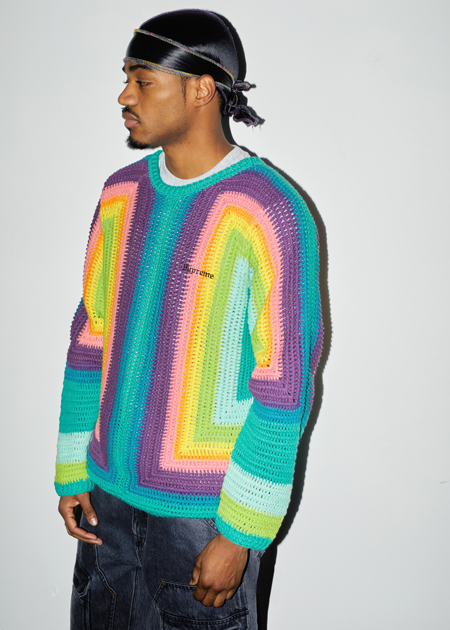 Hand Crocheted Sweater | Supreme 22ss