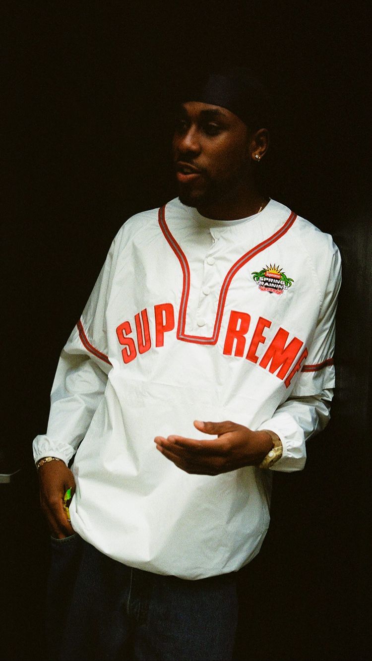 Snap-Off Sleeve L/S Baseball Top | Supreme 22ss