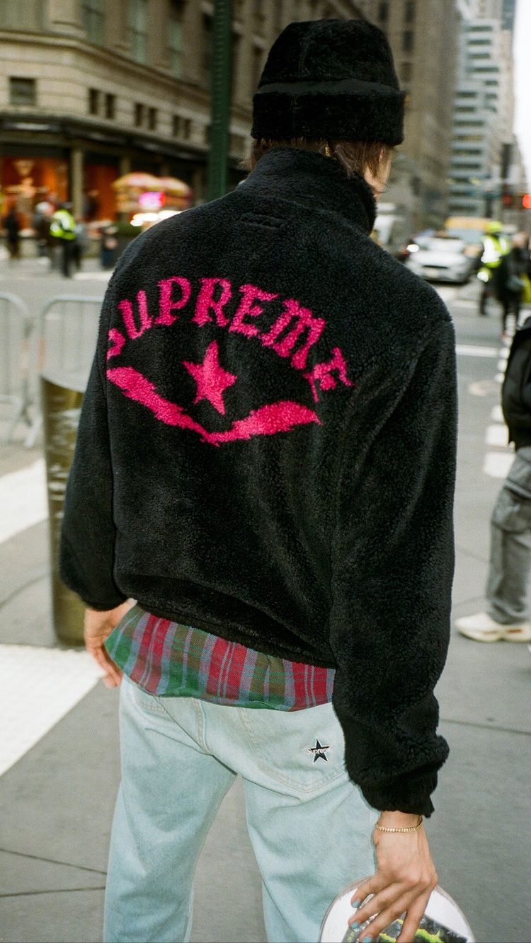 Supreme Star Fleece Jacket