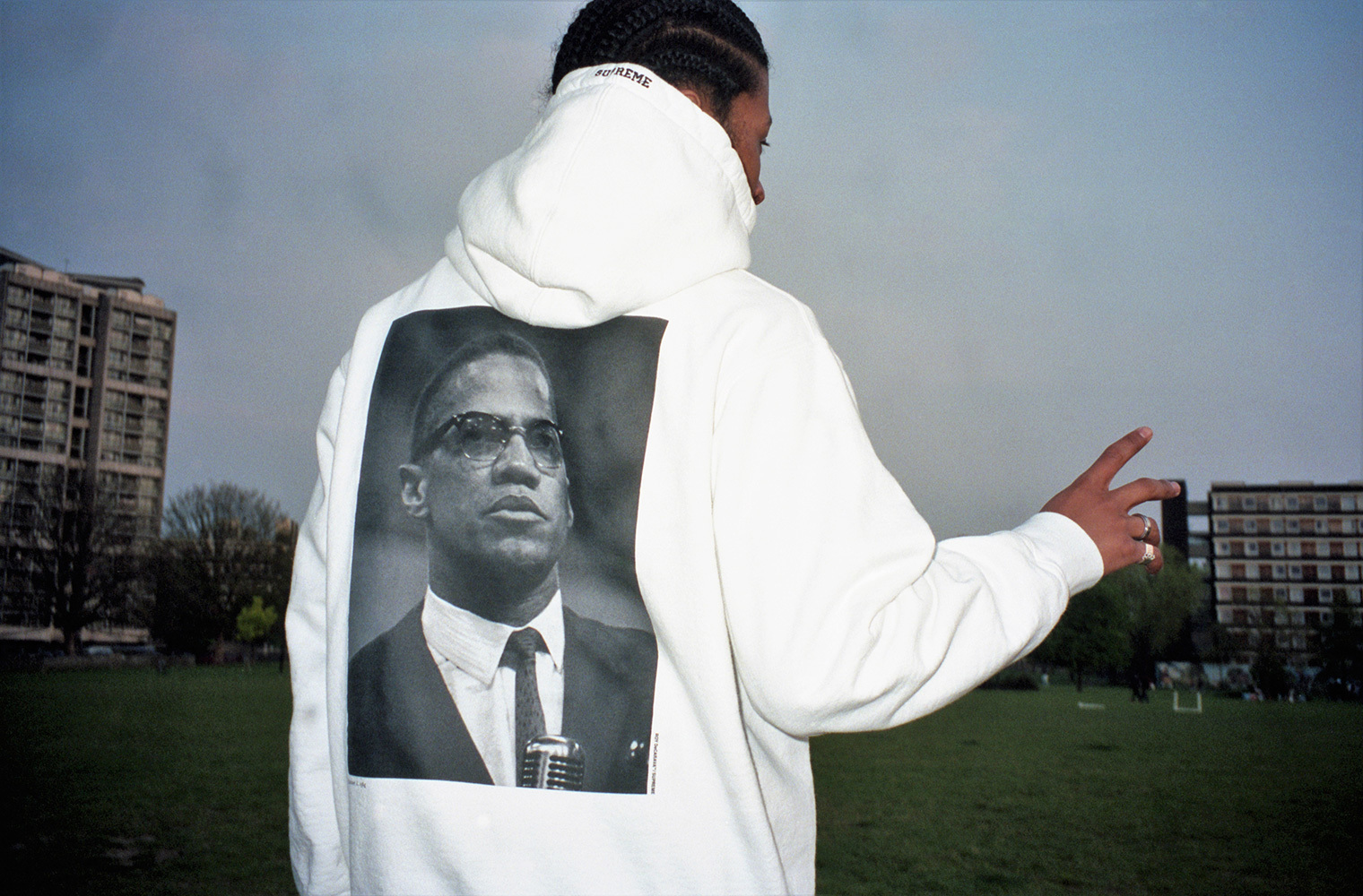 Roy DeCarava/Supreme Malcolm X Hooded Sweatshirt | Supreme 22ss