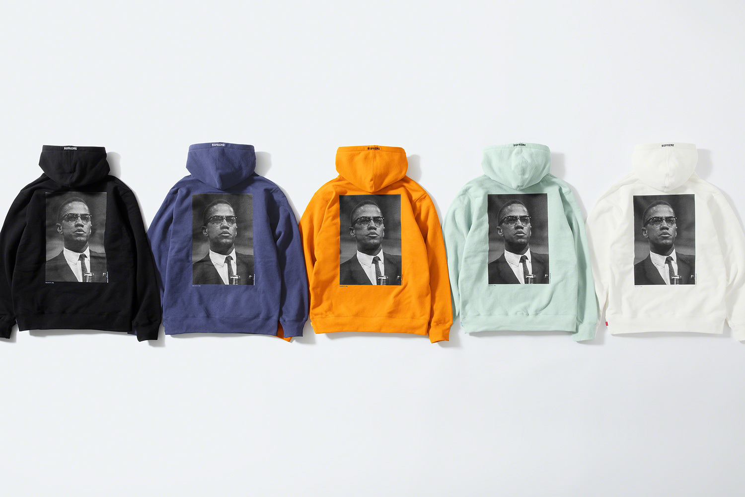 Supreme Roy DeCarava/Supreme Malcolm X Hooded Sweatshirt