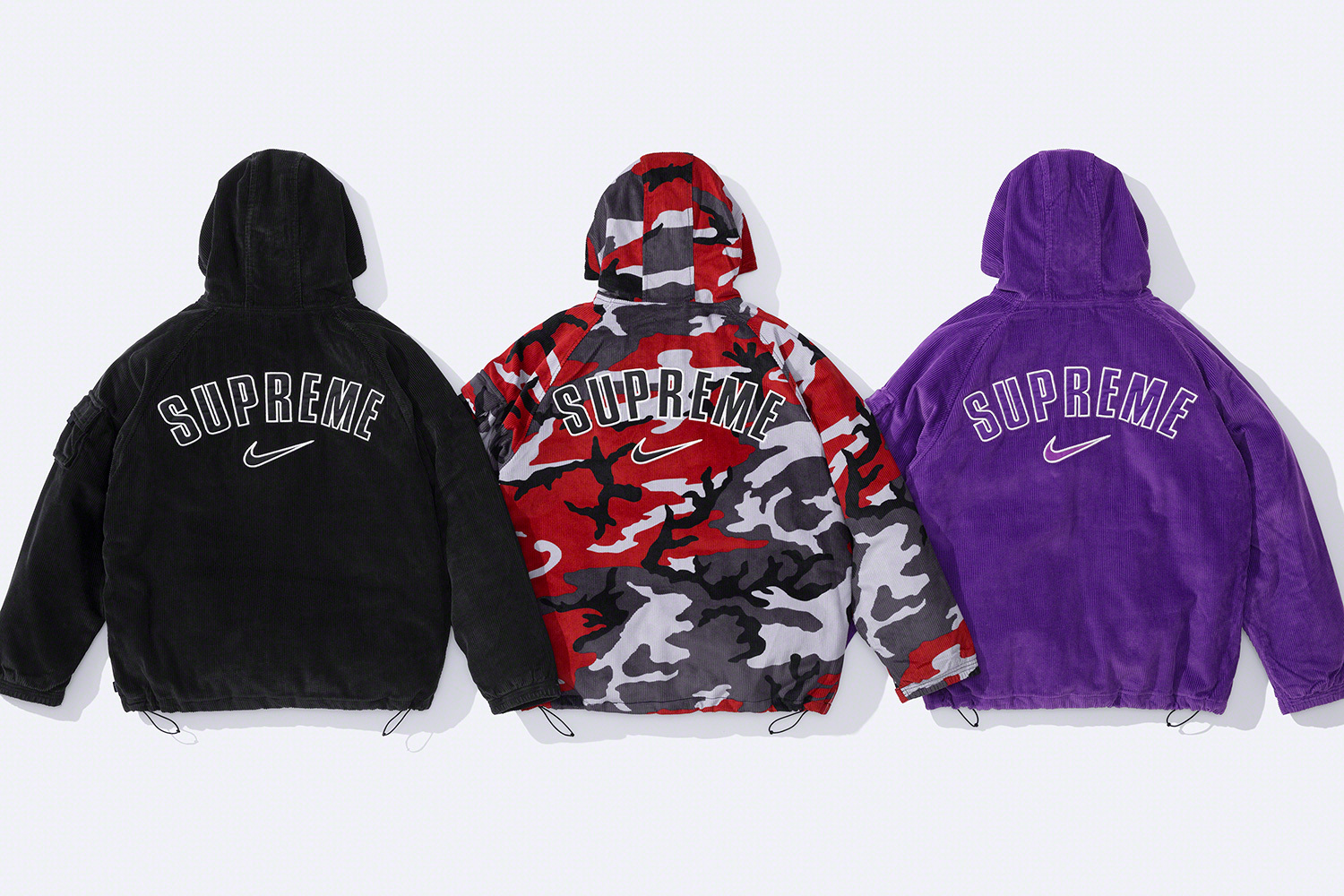 Supreme Nike Arc Corduroy Hooded Jacketパーカー