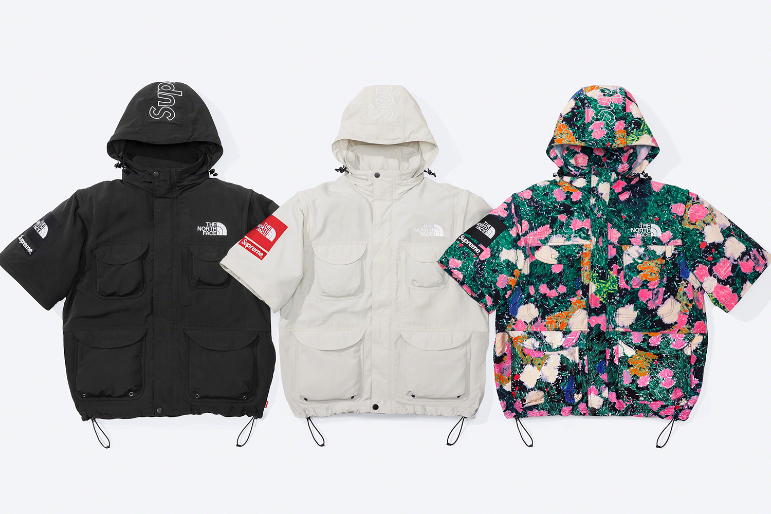 Supreme®/The North Face® Trekking Convertible Jacket | Supreme 22ss