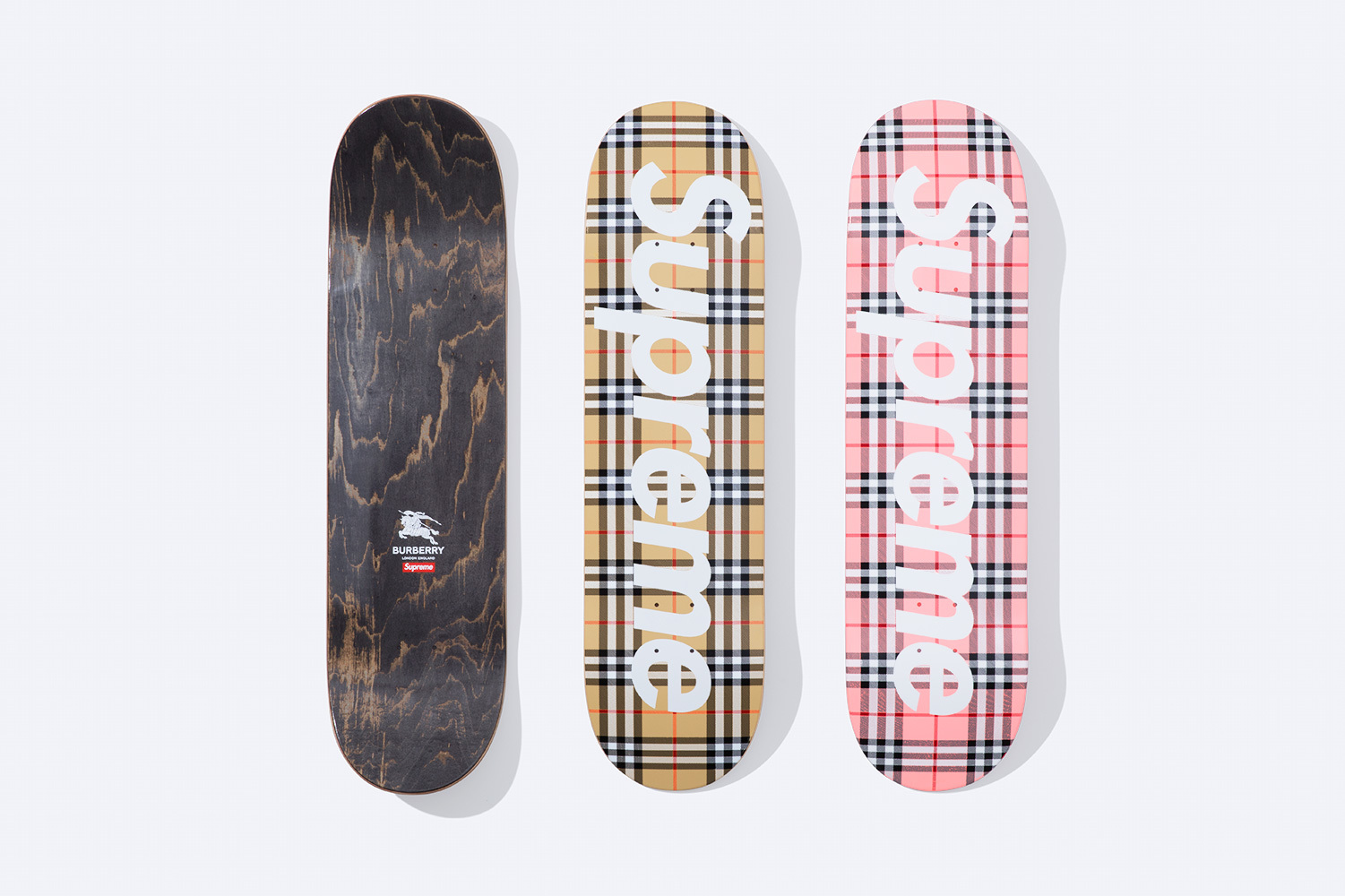 Supreme®/Burberry® Skateboard
