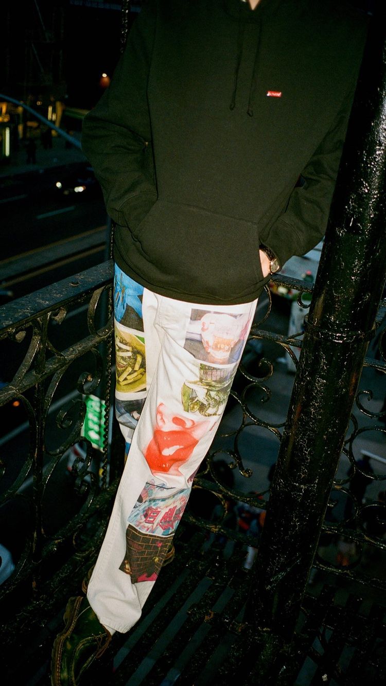 Supreme Daido Moriyama Regular JeanWhite